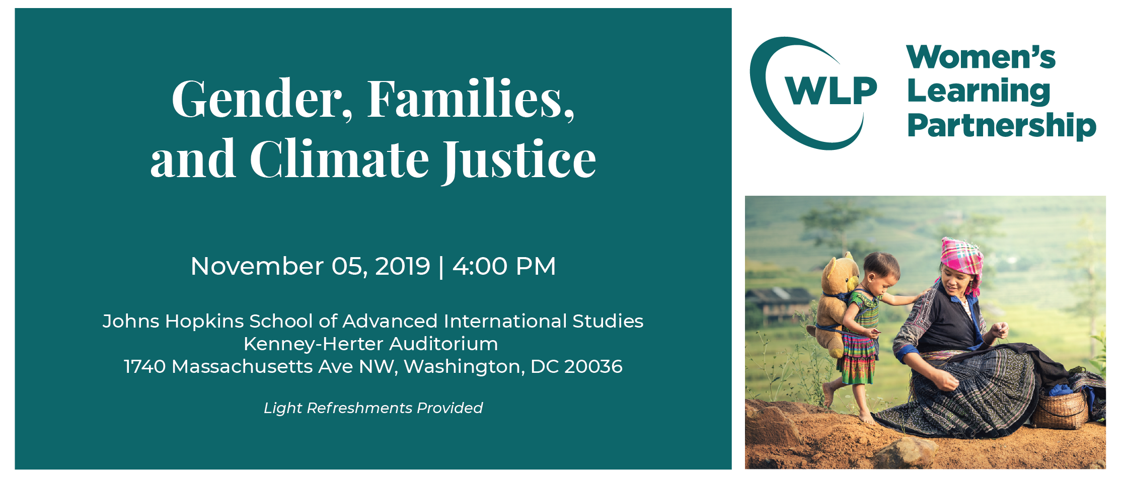 Gender, Families, Climate Justice- PROMO