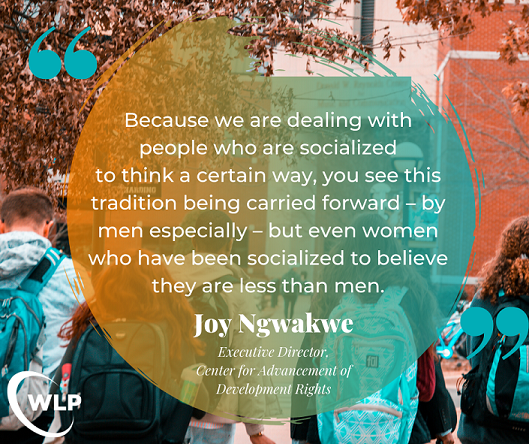 Joy Ngwakwe IU2U Quote