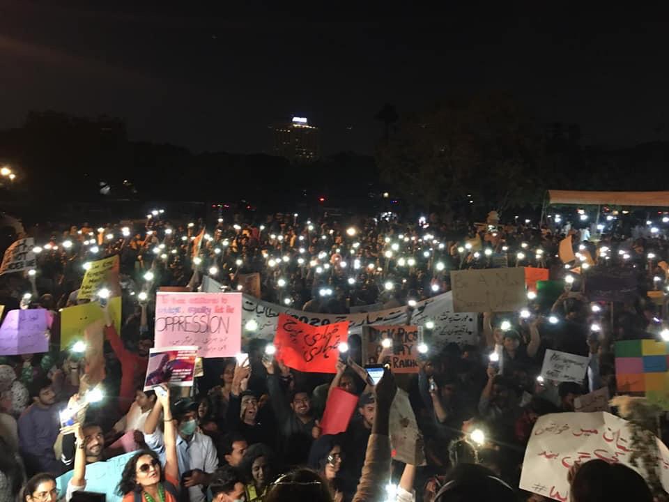 Pakistan-IWD2020-Nighttime