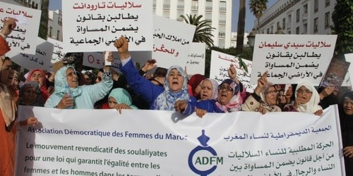 ADFM Souliyate women march