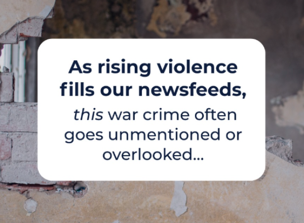 @wlp_feminist Conflict-related sexual violence is a deliberate tactic used to terrorize communities, exert control, and fracture societies.
