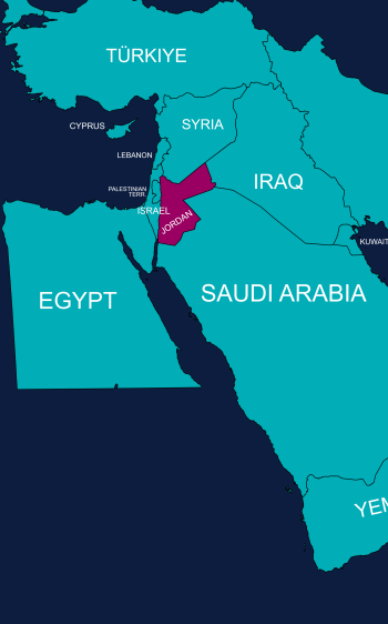 Middle East_Map_Jordan