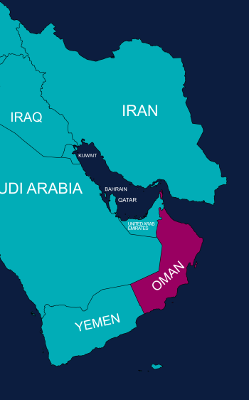 Middle East_Map_Oman