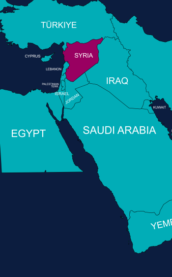 Middle East_Map_Syria