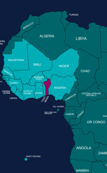 WesternAfrica_Map_Benin