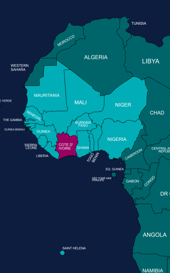 WesternAfrica_Map_CoteDIvoire
