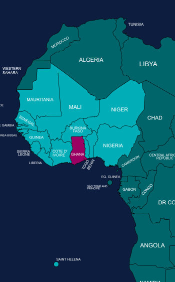 WesternAfrica_Map_Ghana