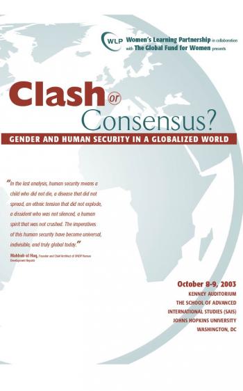 Clash or Consensus brochure cover