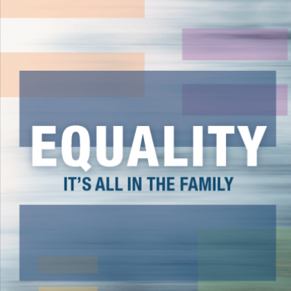 Equality Its All in the Family cover